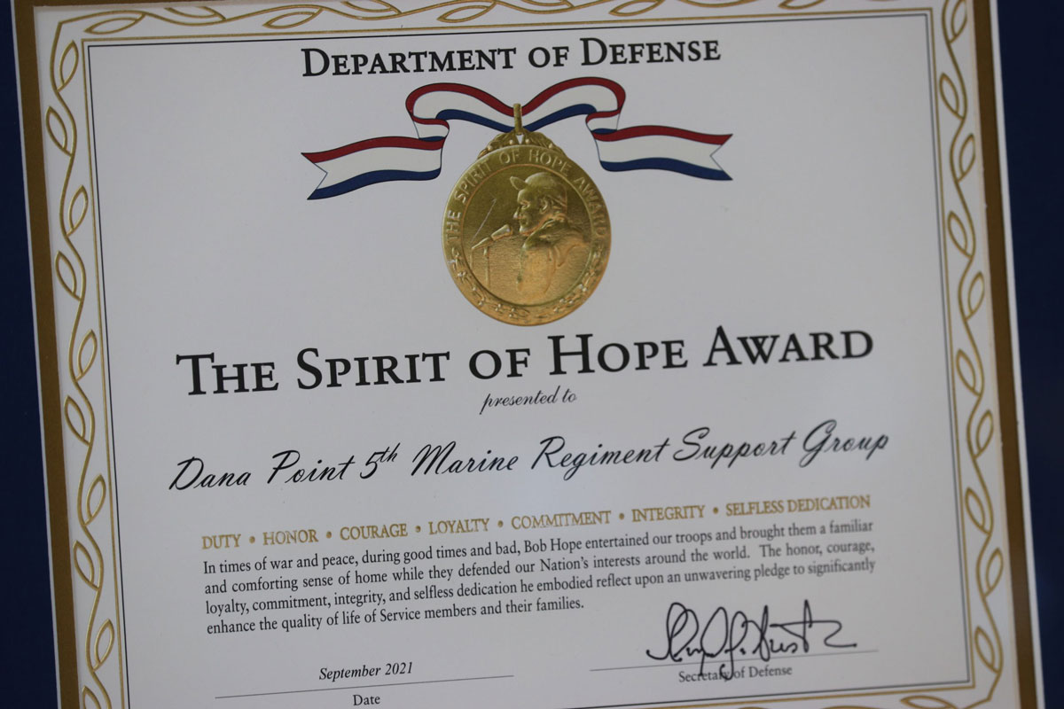 Spirit of Honor Award